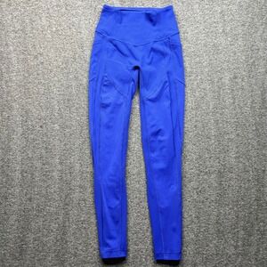 Lululemon Leggings Womens 4 Blue All The Right Places High Rise Tight Pockets